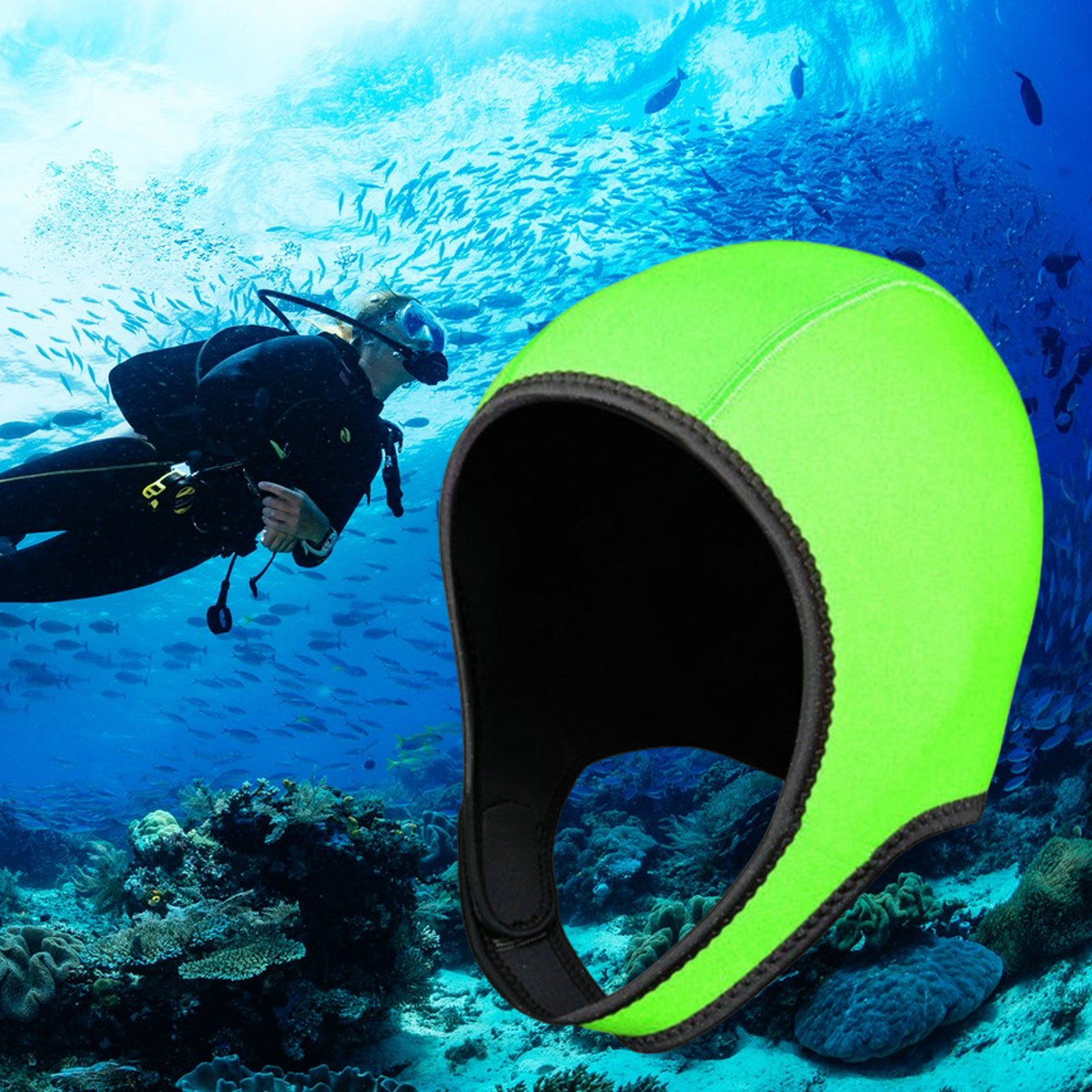 스쿠버 다이빙 후드 수영 모자 3mm 네오프렌 보온 잠 - Wetsuit 3Mm Neoprene 리뷰 및 가격
