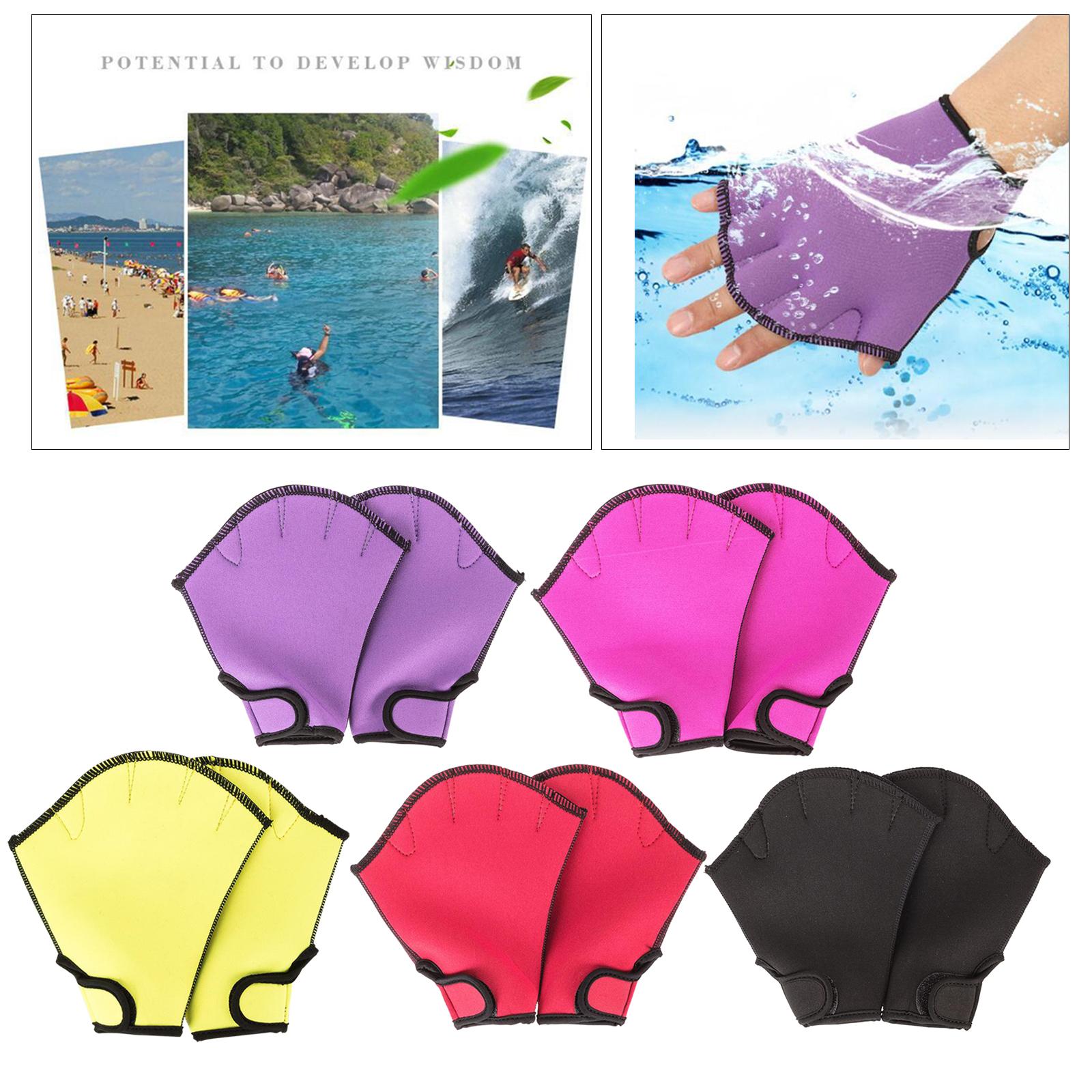 나일론 웹 수영 장갑 수상 스포츠 장비 핸드핀 수영 훈 - Aquatic Sports Equipment 리뷰 및 가격