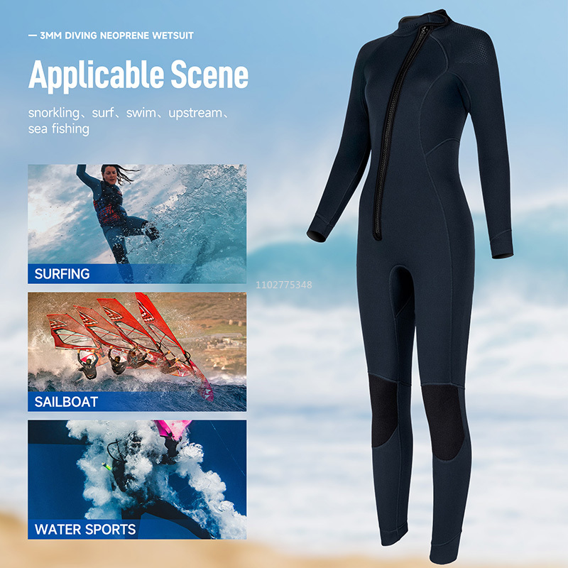 여성 잠수복 3mm 네오프레노 잠수복 긴 소매 두꺼운  - Wetsuit 3Mm Neoprene 리뷰 및 가격